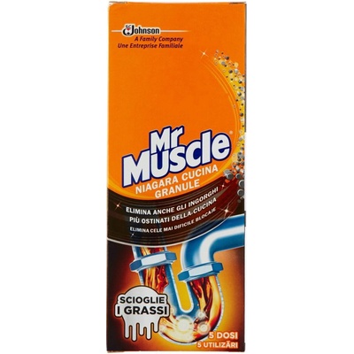 Mr. Muscle granulát na drážkovanie rúr 250 g