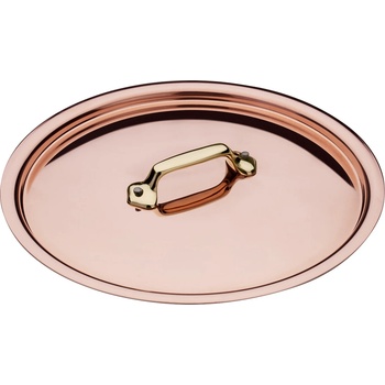 Mauviel Капак за тенджера 20 cм, с бронзова дръжка, мед, Mauviel (ML680820)