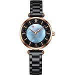 Curren Дамски часовник Curren Zitella, Черен / Розово злато (CURREN-9072-BLACK-ROSEGOLD) Часовници