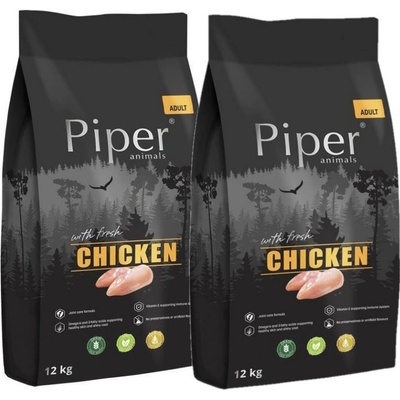 Dolina Noteci Piper Animals Adult kuřecí 2 x 12 kg