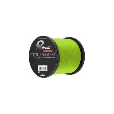 Daiwa šnúra Tournament 8 Braid 1000m 0,26mm 24kg světle zelená