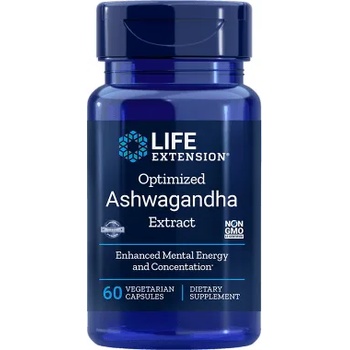 Life Extension Optimized Ashwagandha Extract, екстракт от Ашваганда, 60 растителни капсули