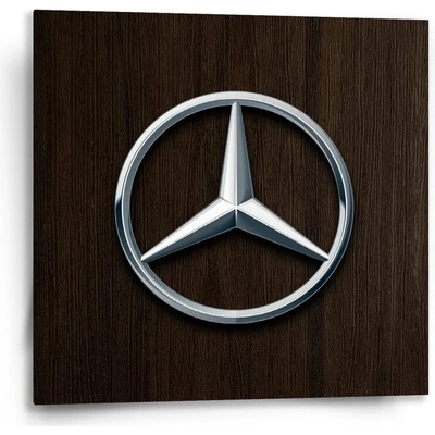 Sablio Obraz Logo 5 Drevo - 50x50 cm