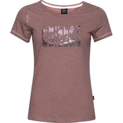 Chillaz Дамска тениска Chillaz Women's Gandia Nature Flow T-shirt - Wine - размер 44 (EU) (916-6241-0217)