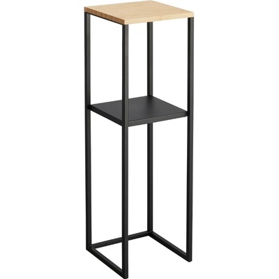 Yamazaki Kovový stojan na květiny Tower černý 80 cm – Hledejceny.cz