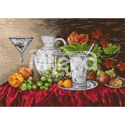 Milena Style Натюрморт есен - гоблен със схема конци Ariadna 1: 4