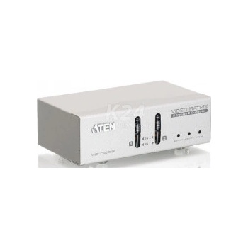 Aten VS-0202-AT-G Matrix video switch, 2x PC - 2x monitor