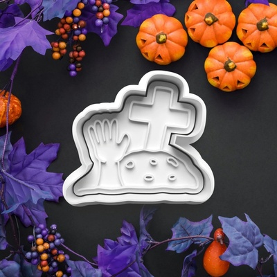 Halloween - Vykrajovátko s pečiatkou