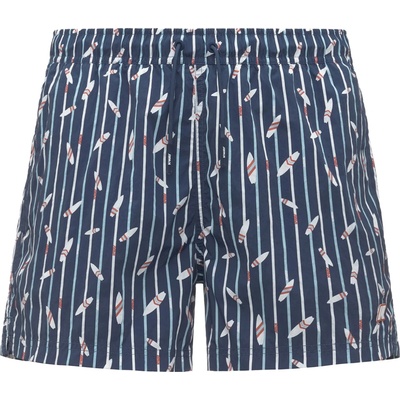 K-Way Мъжки бански слипове K-Way Hazel Graphic Beach Swim brief - Graphic Surf and Stripes - размер XXL (050-2433-0414)