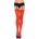 Leg Avenue Чорапи за жартиери Leg Avenue 1001 червени