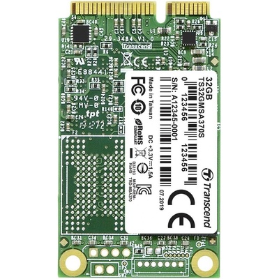 Transcend 32GB, 2,5", SATA, TS32GMSA370S