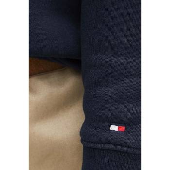 Tommy Hilfiger Суичър Tommy Hilfiger в тъмносиньо с качулка с принт MW0MW35568 (MW0MW35568)