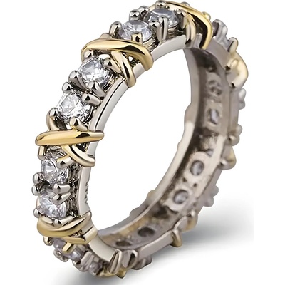 HARAHU Пръстен WH-29057 - Сребърен / Златен / 62mm KP29057 (WH-29057)