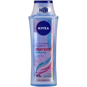 Nivea Diamond Volume šampón pro oslňující objem pro jemné vlasy bez lesku 250 ml