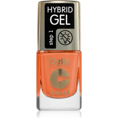 Delia Cosmetics Coral Nail Enamel Hybrid Gel гел лак за нокти цвят 143 11ml