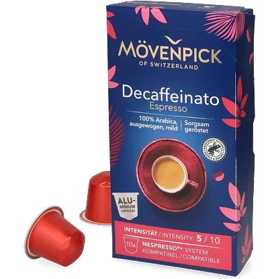 Mövenpick | Decaffeinato Espresso - 10 капсули за Nespresso®