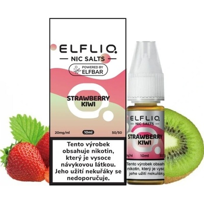 Elf Bar ELFLIQ Nic SALT Strawberry Kiwi 10 x 10 ml 20 mg