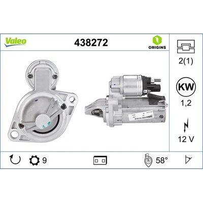 Startér VALEO 438272