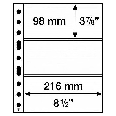 Leuchttrum SH list 312 - 3C - na bankovky, vstupenky (bal. 50 ks)
