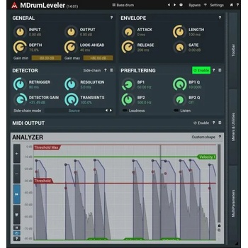 Image 1 of MeldaProduction MDrumLeveler