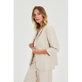 Moodo Бежово сако с 3/4 ръкави Moodo Moodo | Bezhov | ЖЕНИ | XXL