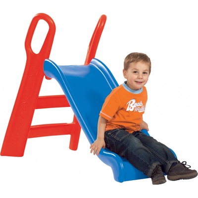 BIG 56704 modro-červená robustná šmykľavka Baby 1,18 m