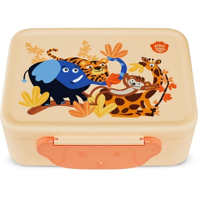 Affenzahn Детски контейнер за храна Affenzahn Kid's Kunststoff Brotdose Food storage - Sonnige Savanne - размер 1 l (532-3387-0211)