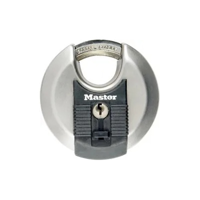 Master lock КАТИНАР КРЪГЪЛ 80мм. 4ключа excell (М50)