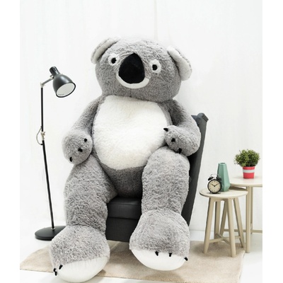 Veľká Koala TimiToy bielo sivá XXL 220 cm