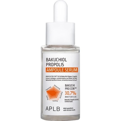 APLB Bakuchiol Propolis Ampoule Serum - Укрепващ серум с бакухиол и прополис 40мл