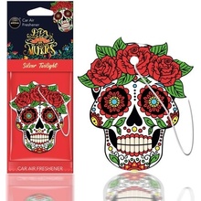 Aroma Car DIA DE LOS MUERTOS Silver Tatoo