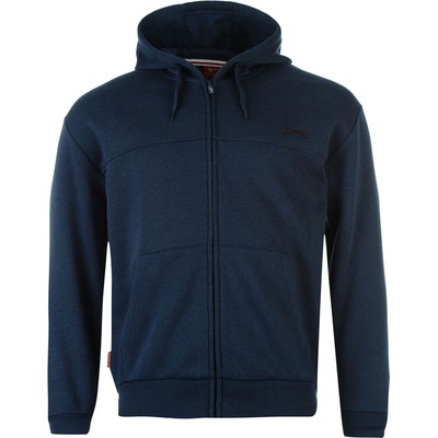 Slazenger mikina na zip modrá