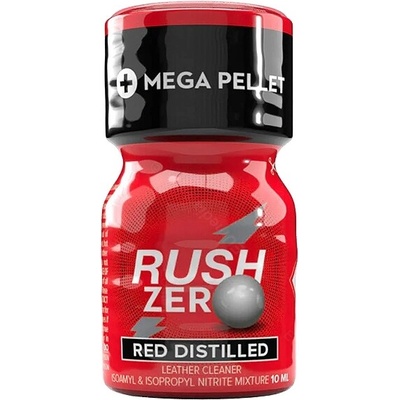 Poppers RUSH ZERO RED DISTILLED 10 ml