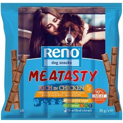 Reno snack Dog kurací 5 ks meaty sticks 55 g