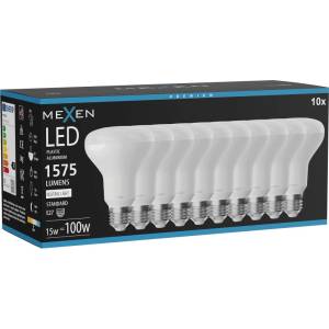Mexen Nova 10x LED крушка E27, R80, 15W, Неутрална - 4000K, 1575 lm - L105-E27-1540-01x10 (L105-E27-1540-01x10)