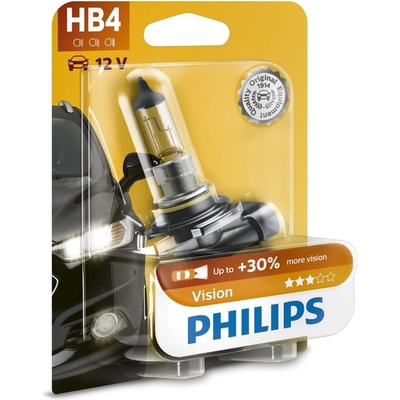 Philips Автомобилна крушка Philips - HB4 Vision, 12V, 55W, P22d (24726130)