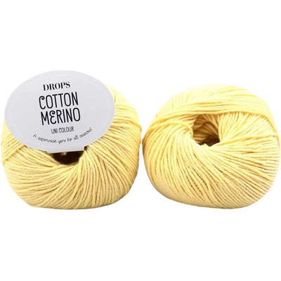 Drops Cotton Merino 17 vanilková