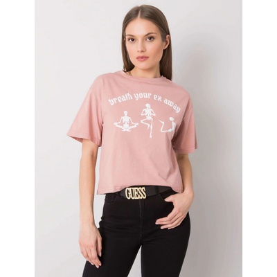 DÁMSKE TRIČKO S POTLAČOU 157 TS 0086.60P PINK