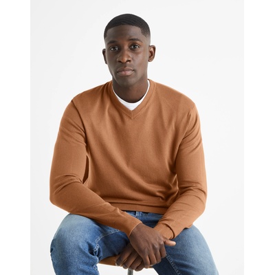 Celio Кафяв мъжки пуловер Celio Befirstv Celio | Kafyav | МЪЖЕ | S