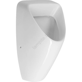 Bruckner - Писоар SCHWARN със заден воден вход, заден отвод + вградено промивно устройство 6V DC бял (SETSH0275)