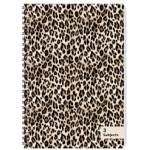 Sentio Тетрадка със спирала B5, 105 листа, 3 теми Leopard