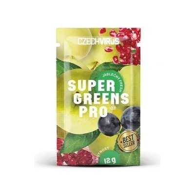 Czech Virus Super Greens Pro V2.0 jablkový fresh 12 g
