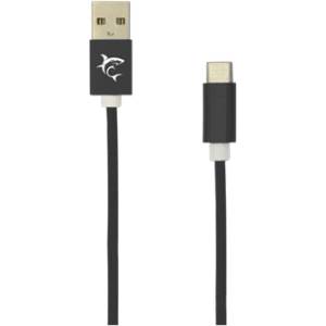 White Shark ADDER-2 USB-A - TYPE-C (M-M) кабел, 2 м, черен W029807 (W029807)