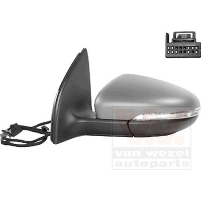Vonkajżie spätné zrkadlo VAN WEZEL 5863817