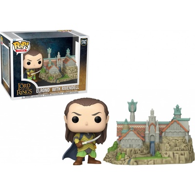Funko Pop! 1747 The Lord Of The Rings Elrond With Rivendell