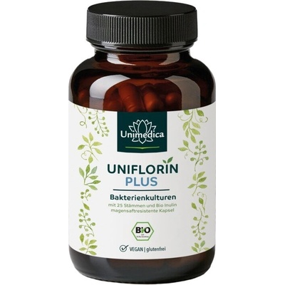 Unimedica Uniflorin Plus probiotický komplex + Bio Inulín 180 kapsúl