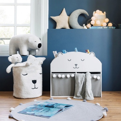 Atmosphera for kids Regál na knihy pro děti medvěd TEDDY, 56x30x64 cm – Zbozi.Blesk.cz