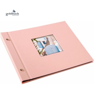 Šroubkové album klasik 30x25cm 26722 Goldbuch BELLA VISTA rose 26722