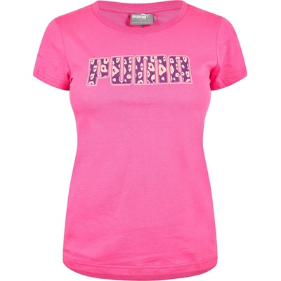 PUMA (6) Bt-Women Ss Tee3 Womens - Pink