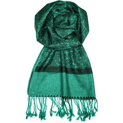 Dalmina Abante cashmere šála CHZ-104 73 tmavě zelená